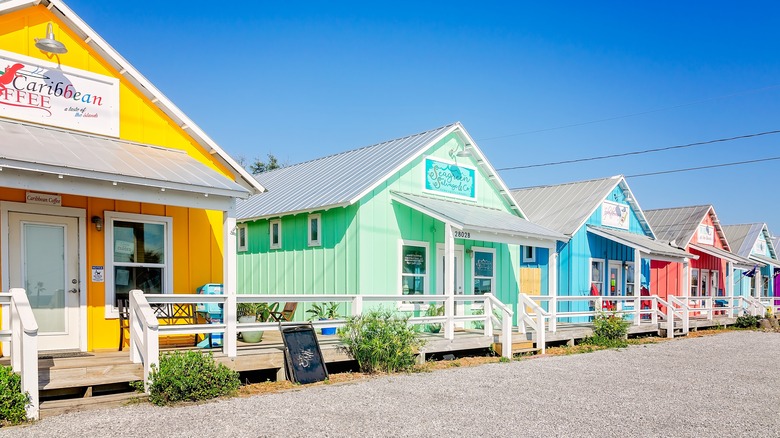 Beach stores at Mexico Beach