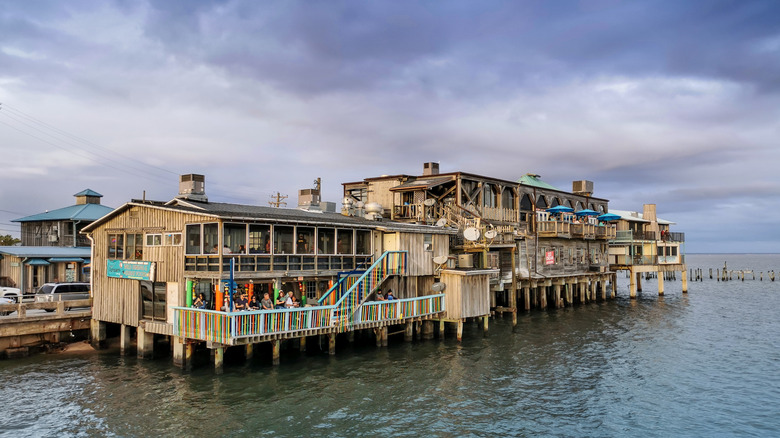 Stilt homes in Cedar Key
