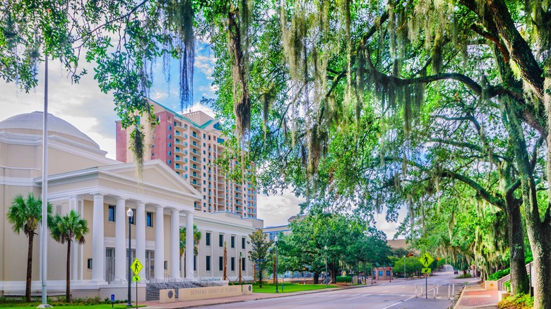 Florida's Supreme Court building in Tallahassee, Florida