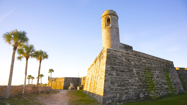 Sunshine on the Fort at St. Augustine