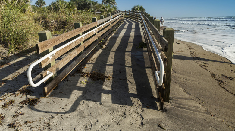 Boardwalk at Caspersen Beach, Florida