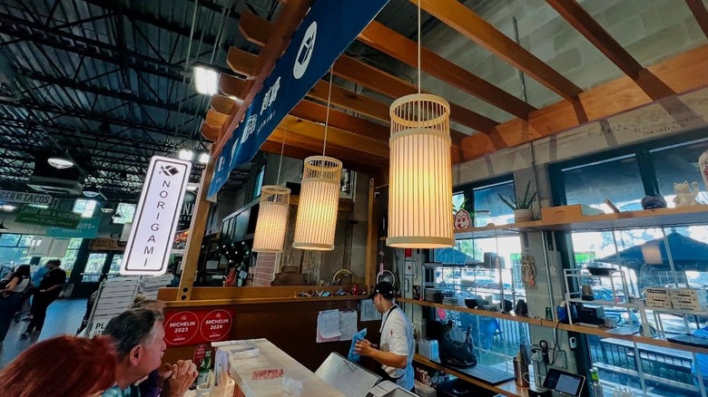 The interior of Norigami FL