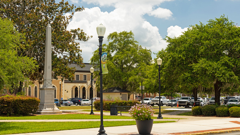 Olustee Park and Battle Monument in Lake City Florida