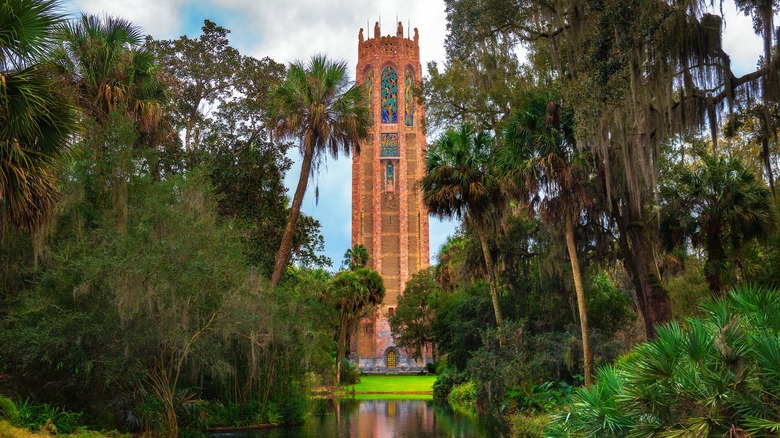 Bok Tower Gardens singing tower In Lake Wales