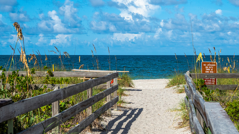 Stump Pass Beach State Park in Florida