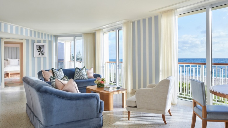 View of Sea Breeze Suite at Four Seasons Resort Palm Beach