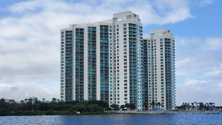 Waterfront condominiums in Holly Hill