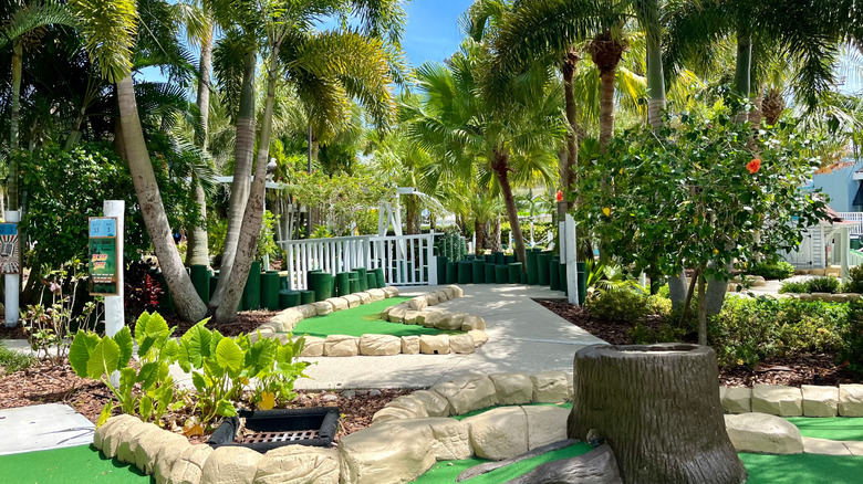 Miniature golf in Orlando, Florida