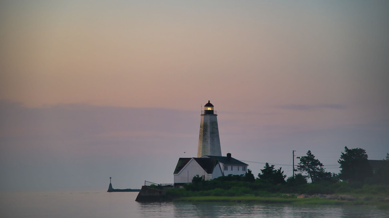 Lighthouse at twilight