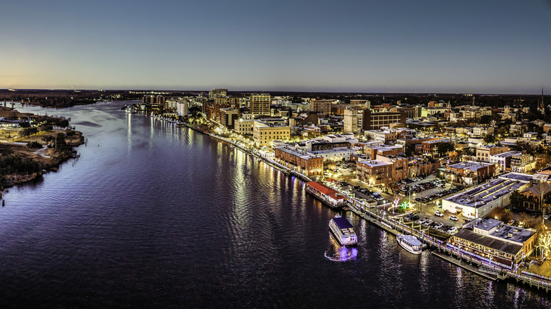Wilmington, North Carolina, sits on Cape Fear at the southern tip of North Carolina