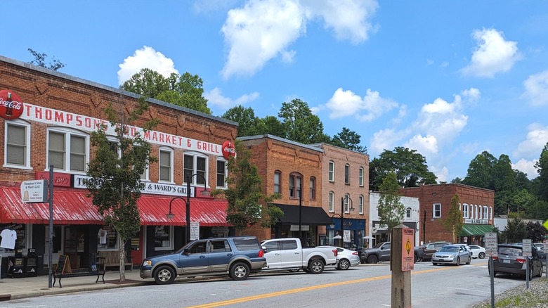 Historic Thompson's Store in Saluda, Polk County, North Carolina