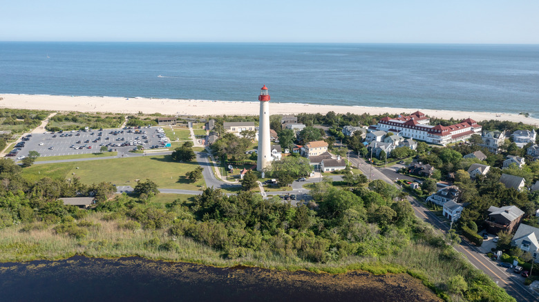 Cape May Lighthouse in Cape May, New Jersey
