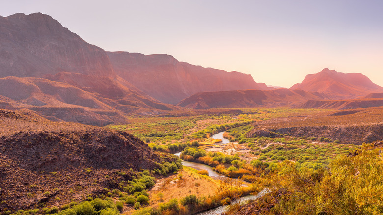 Mountain views in Big Bend Ranch State Park