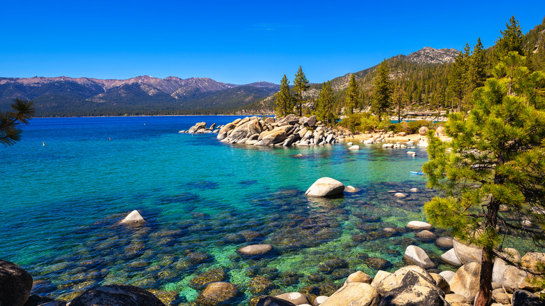 Sand Harbor Beach at Lake Tahoe, Nevada