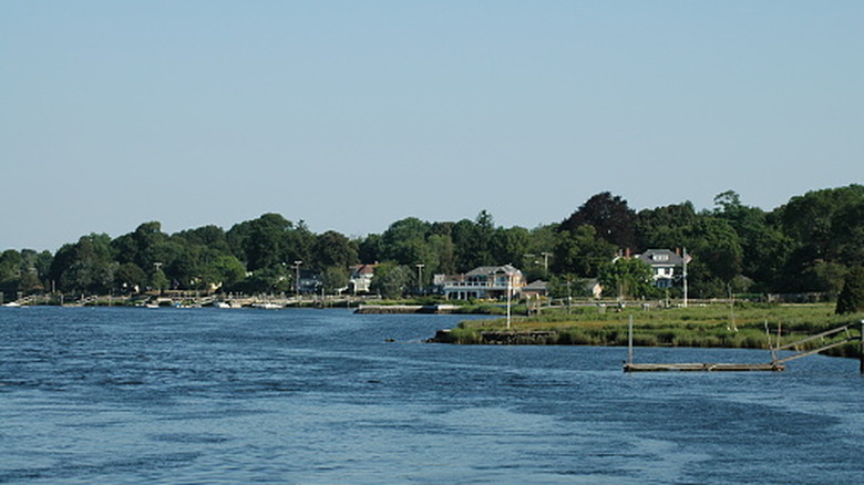 Barrington, Rhode Island's coast
