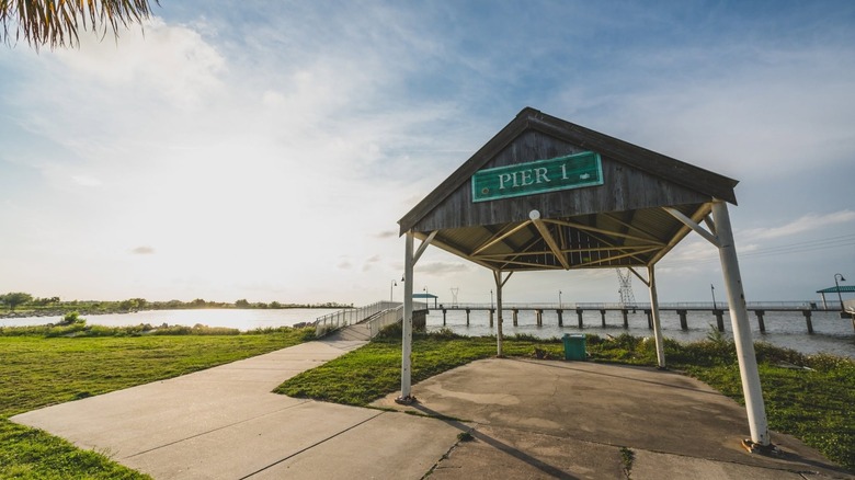 Pier in Kenner, Lousiana