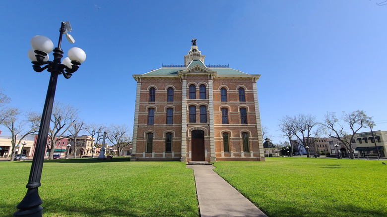 The Wharton County Courthouse in Wharton, Texas.