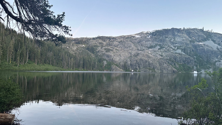 Castle Lake, near Mount Shasta, in Northern California's Shasta-Trinity National Forest