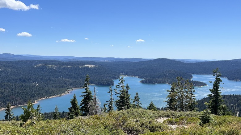 Little Grass Valley Reservoir in California