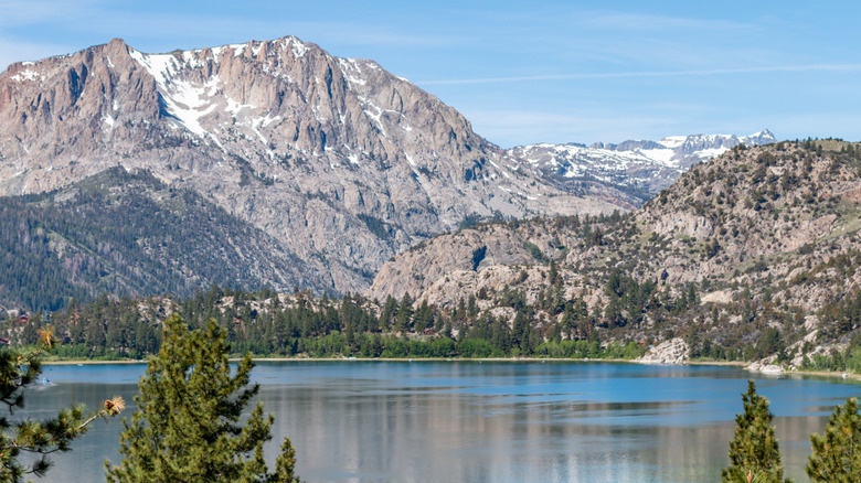 A view of June Lake in California's Eastern Sierra