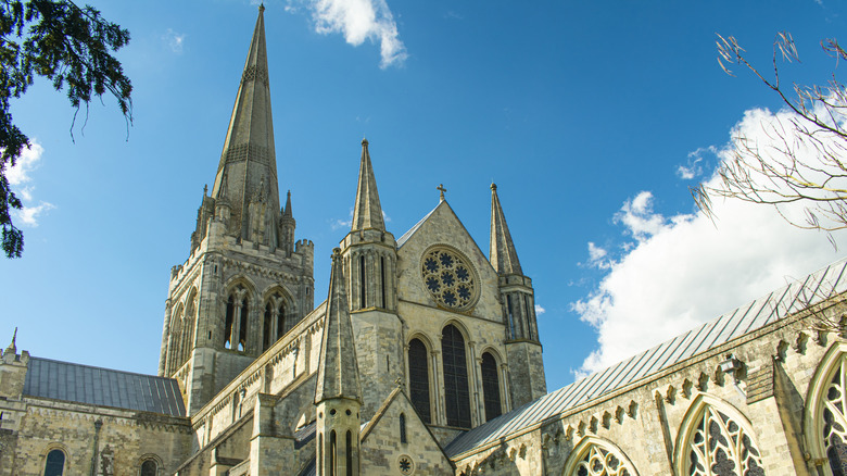 View of Chichester Cathedral.