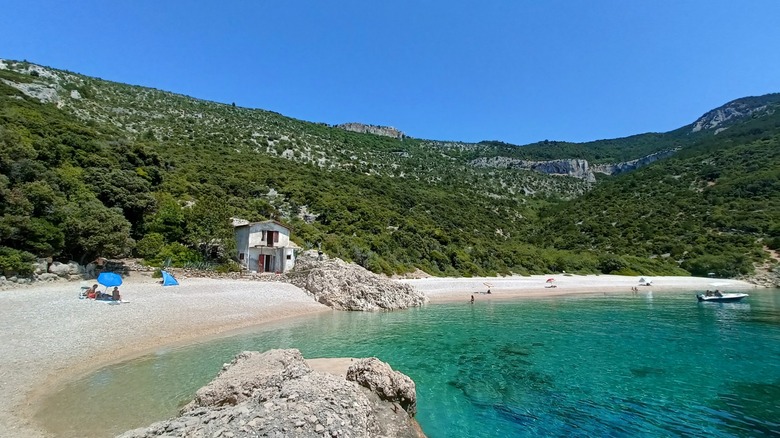 Sveti Ivan Beach, near the village of Lubenice on the island of Cres, Croatia