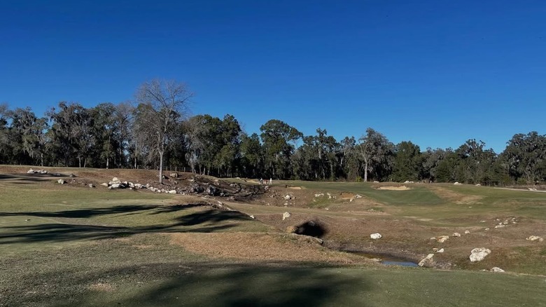 wide shot of Cabot Citrus Farms' Roost golf course in Florida
