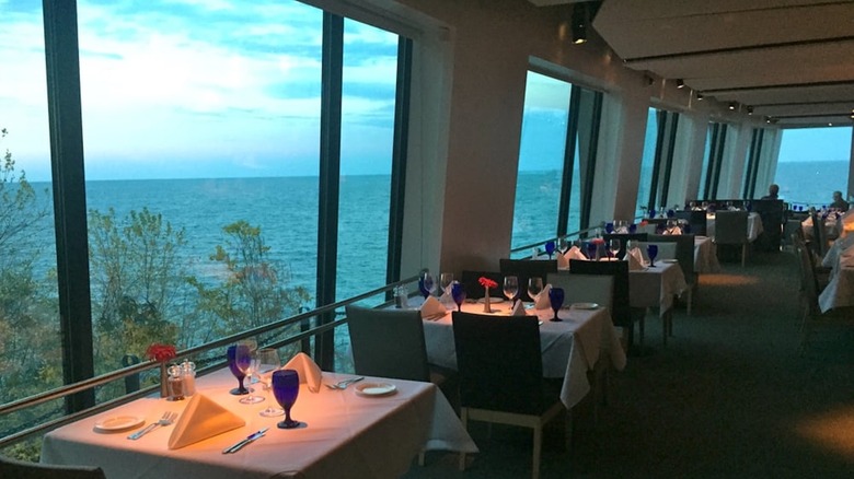 The view from Pier W in Lakewood, Ohio