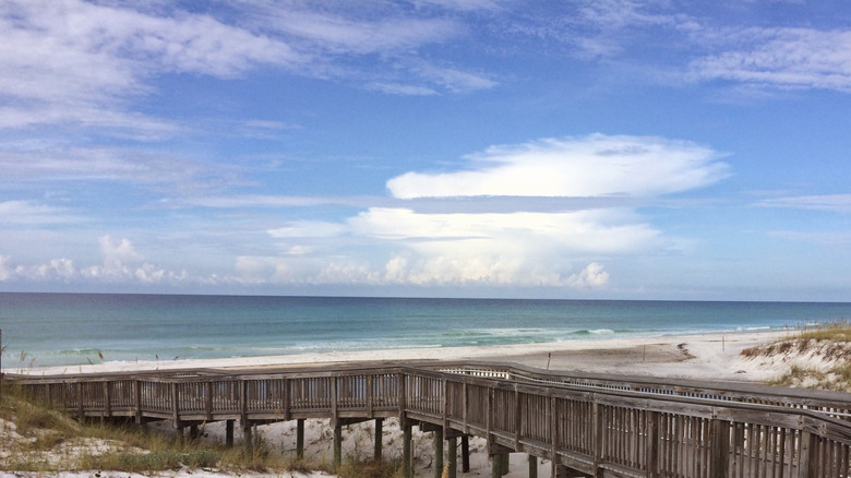 Beach at Topsail Hill State Park