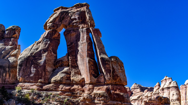 Druid Arch in Utah's Canyonlands National Park's Needles District