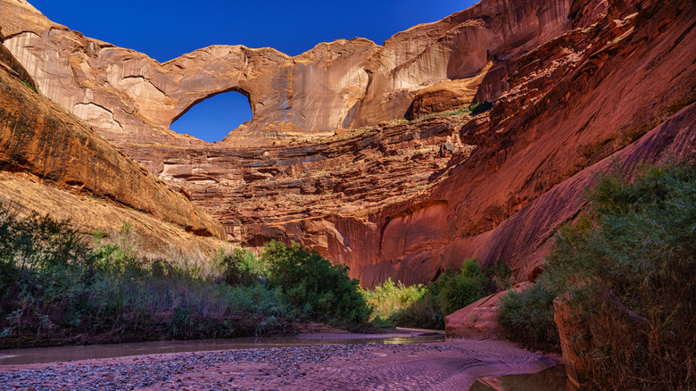 Stevens Arch, near the confluence of Coyote Gulch and the Escalante River