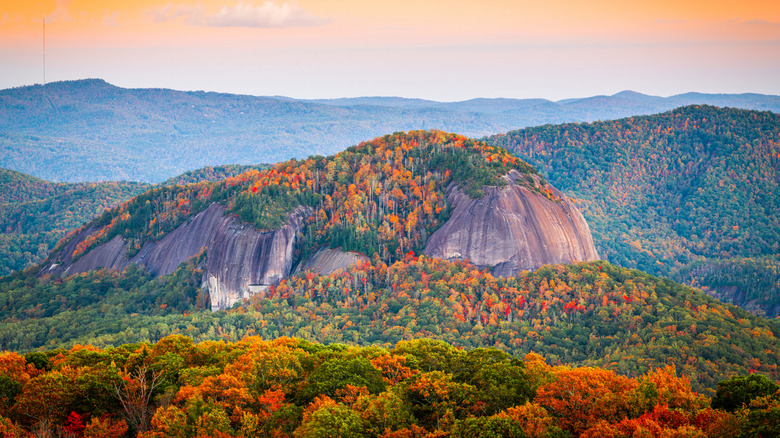 Mountain views in Pisgah National Forest
