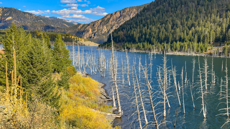 Forget Yellowstone National Park, Visit This Nearby Natural Wonder With Unmatched Lake Views