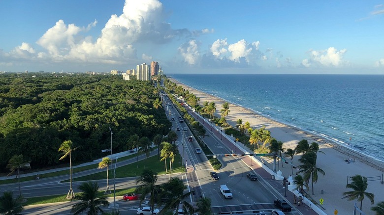 The view from the Sonesta Fort Lauderdale Beach