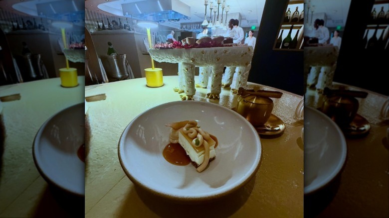 Gorgeous food in an open kitchen setting