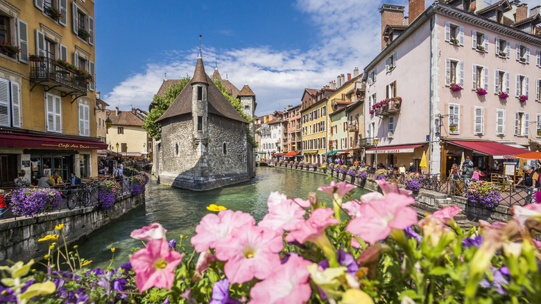Annecy's Palais de l'Île in old town