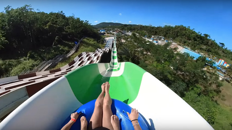 Slide at Surf 'N Fun park