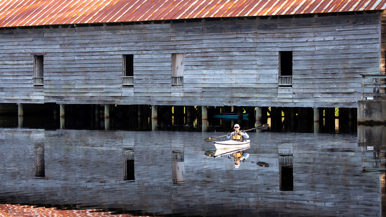 Paddling at George L. Smith State Park.