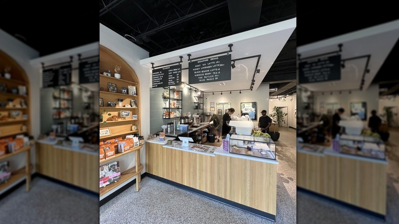 Inside view of Portrait Coffee in Atlanta, Georgia