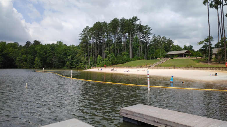 Don Carter State Park's beach