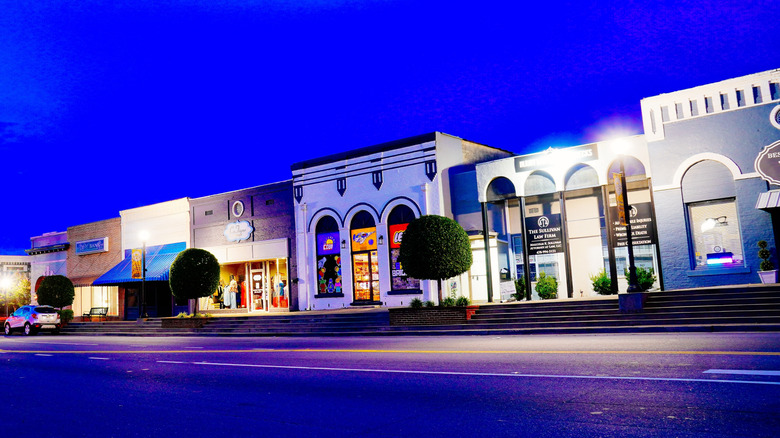 A street in Forsyth, Georgia