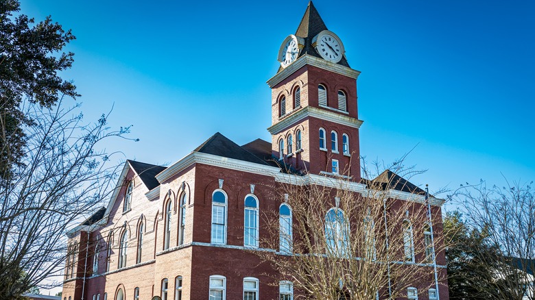 Historic Wayne County Courthouse in Jesup, Georgia
