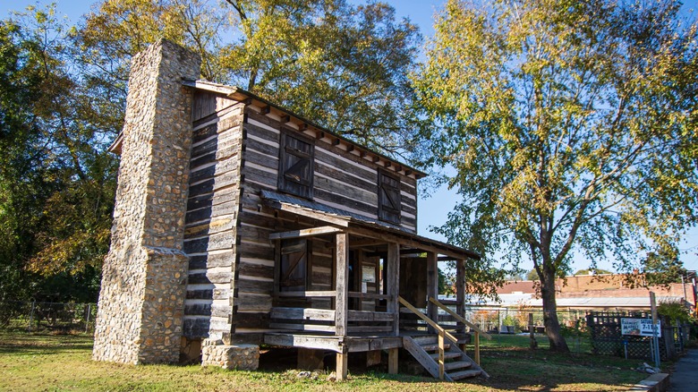 The Vann Cherokee Cabin in Cave Spring, Georgia