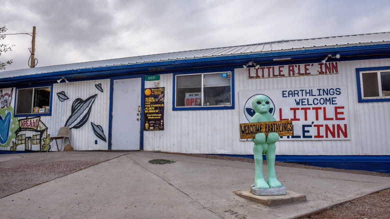 front of Little A'Le'Inn