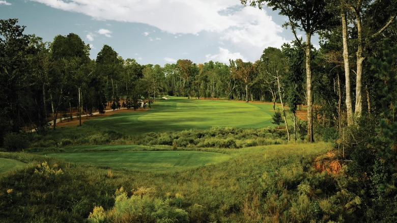 Fallen Oak golf course during the day at Beau Rivage Resort and Casino.