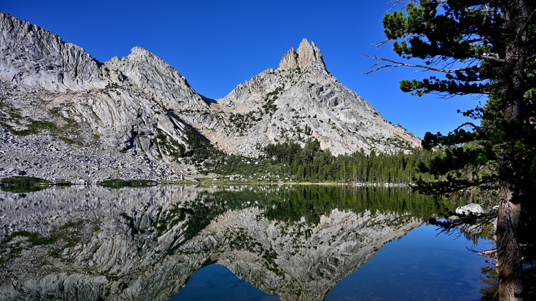 Little Virginia Lake in California's Eastern Sierra