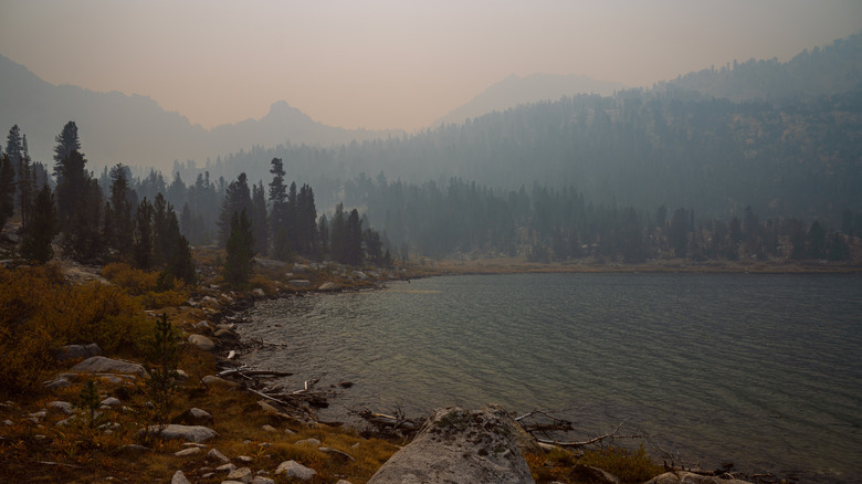 Charlotte Lake in Kings Canyon National Park John Muir Trail, California