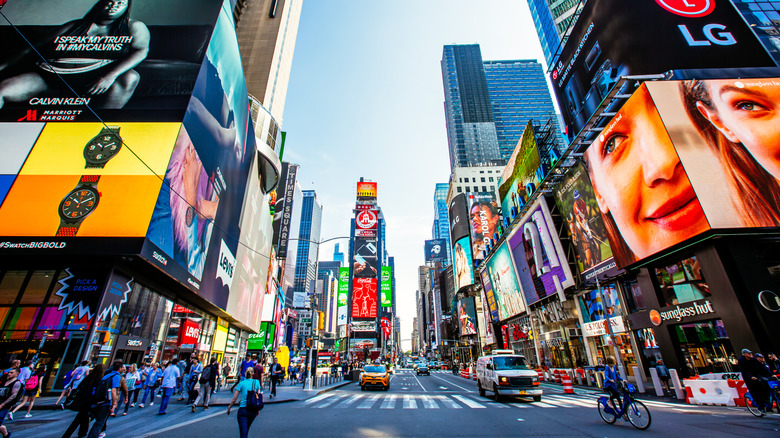 Times Square in New York City