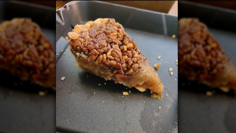 Pecan pie at Suire's Grocery