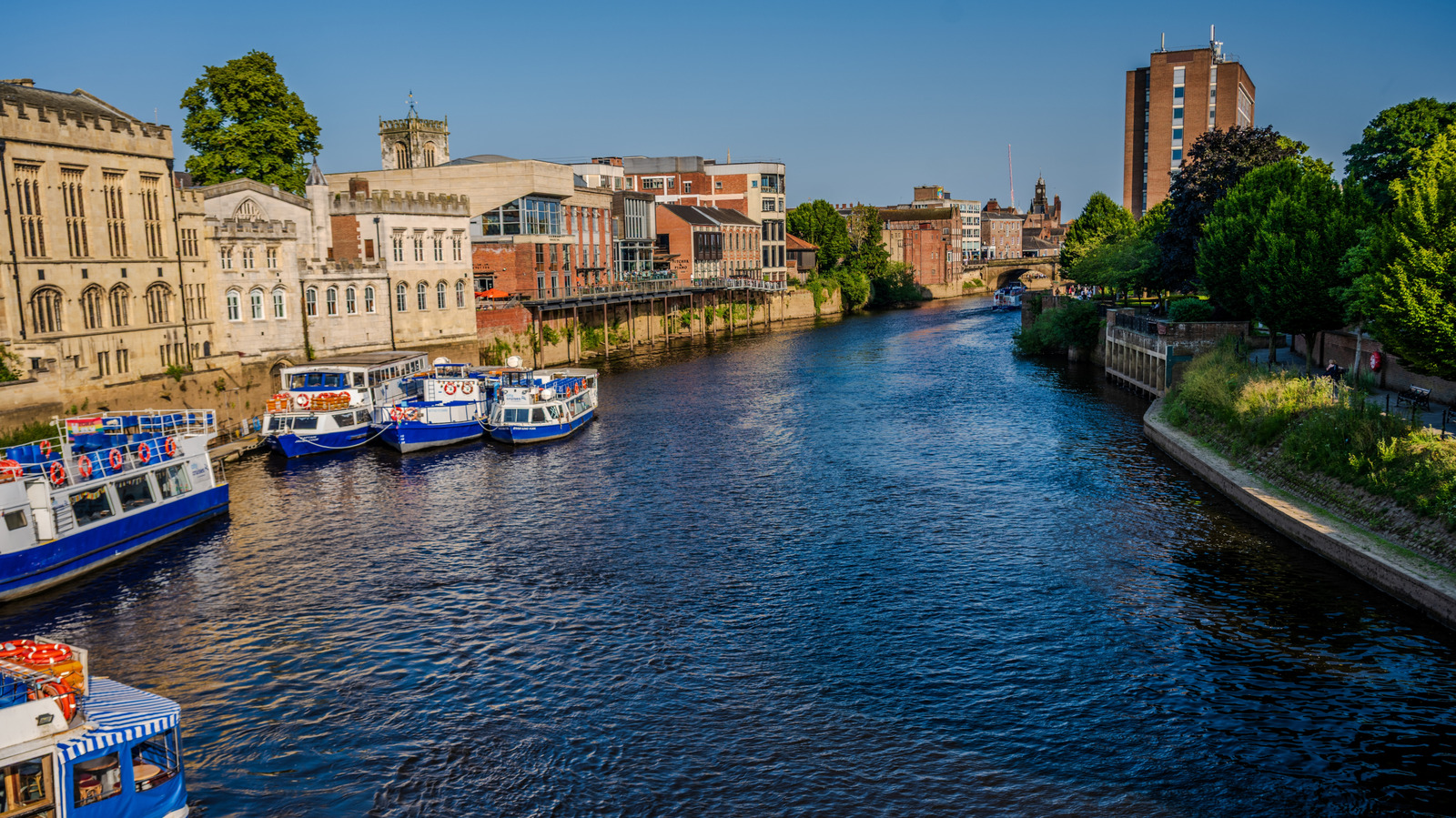 Halfway Between London And Edinburgh Is A Charming City With Walkable Streets, Shops, And A Beautiful Cathedral